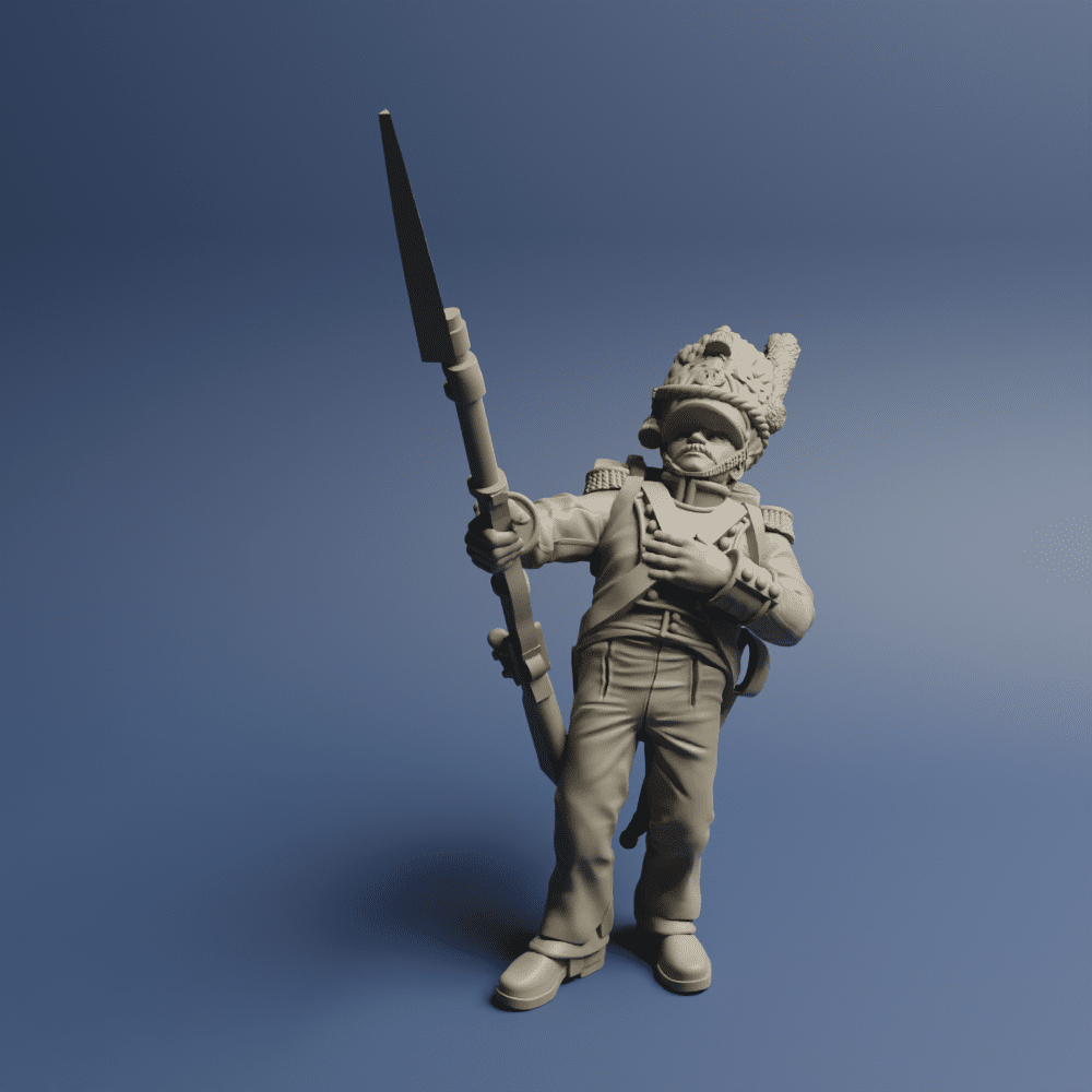 Grand Dutchy of Warzaw Skirmish Grenadier Wounded 01