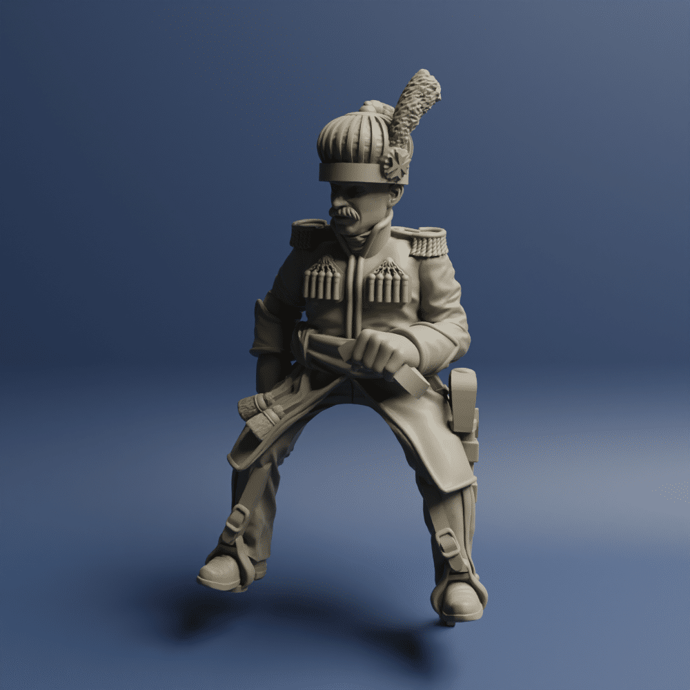 Krakusi Light Cavalry Officer pose2 V2