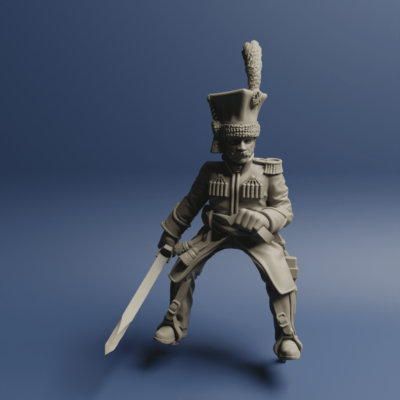 Krakusi Light Cavalry Officer pose3 V2