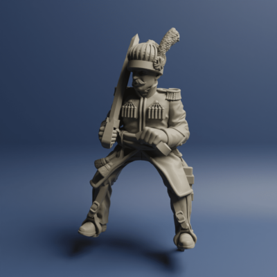 Krakusi Light Cavalry Officer pose4 M V2