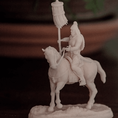 Mongolian Banner Bearer