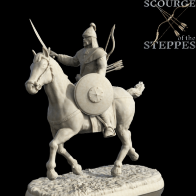 Mongolian Mounted Warrior