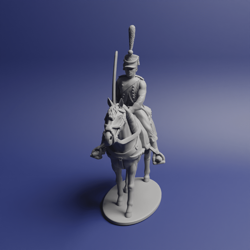 Napoleonic French Chasseurs A Cheval Cavalry 4 V2