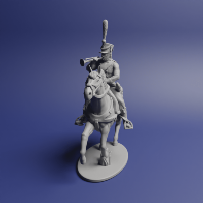 Napoleonic French Chasseurs A Cheval F6 V2