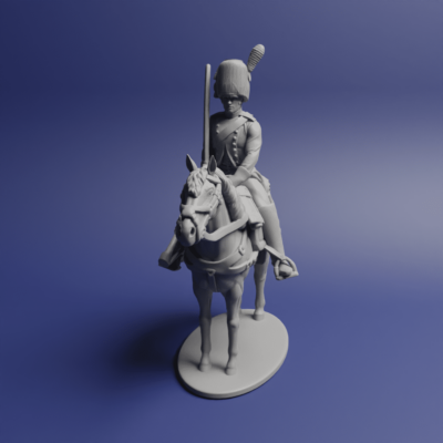 Napoleonic French Guard Horse Grenadiers Cavalry 4 V1