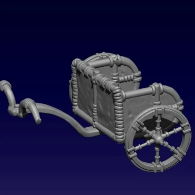 Ancient Sea People chariot