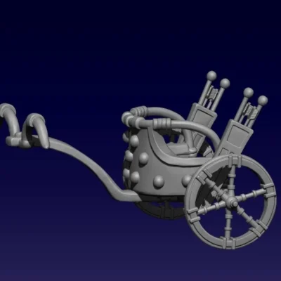 Ancient Syrian light chariot v2