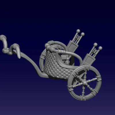 Ancient Syrian light chariot v3