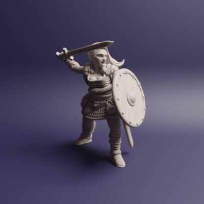 Viking Shield Maiden v6
