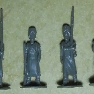 Grenadiers of the Imperial Guard 1815 - scale 1/72 - set of 14 models