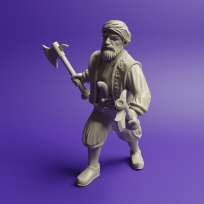 Barbary Pirate Sailor 01