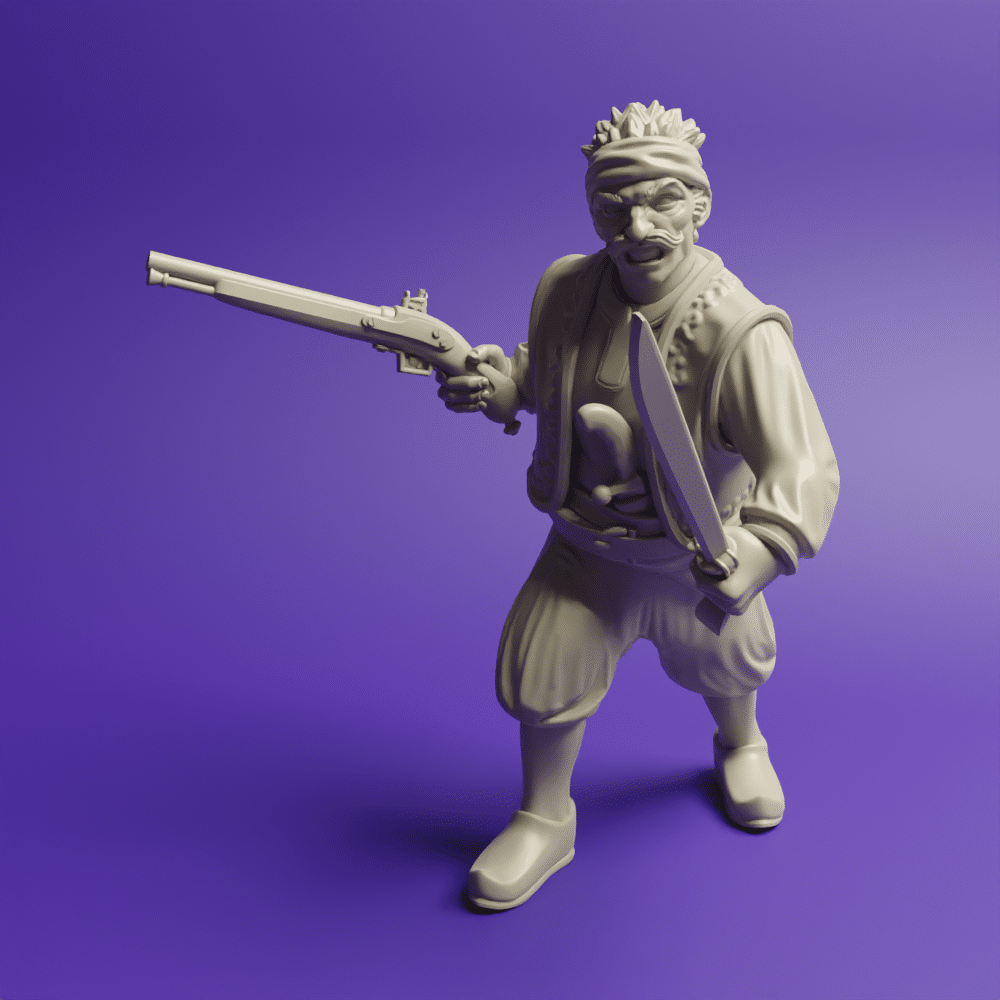Barbary Pirate Sailor 02