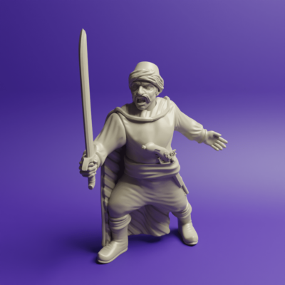 Barbary Pirate Sailor 03