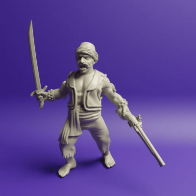 Barbary Pirate Sailor 07
