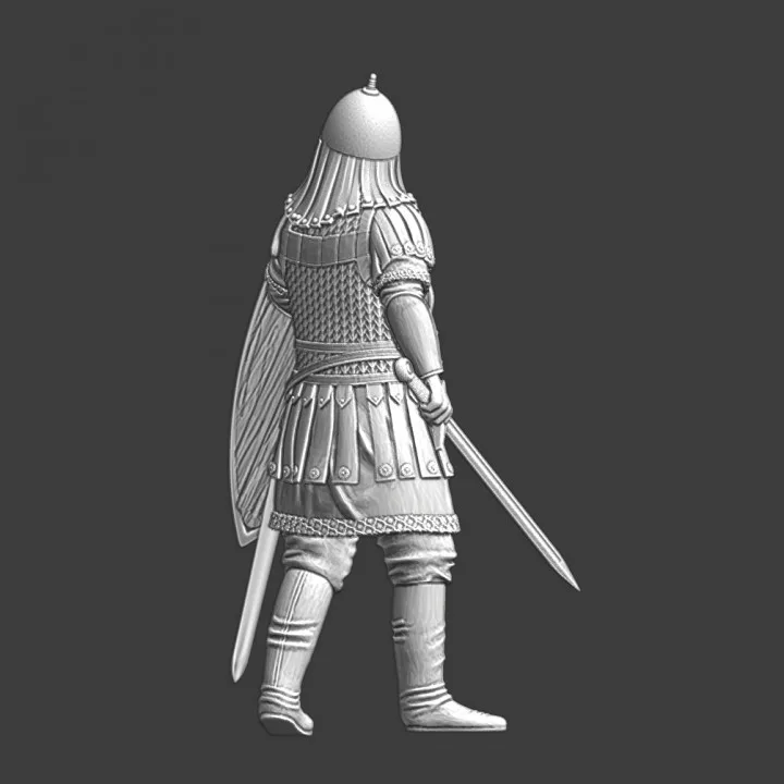 Medieval Byzantine high ranking infantryman - NCM