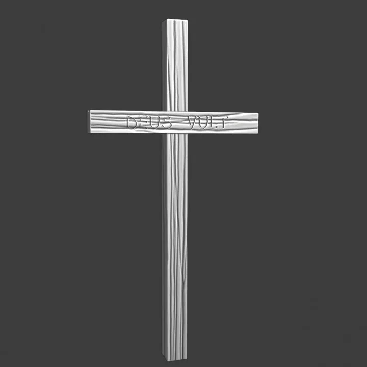 Wargaming terrain - Deus Vult cross - NCM