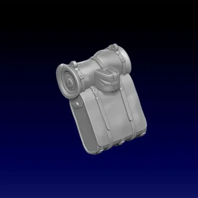 5x Knapsack Britan soldier, longer