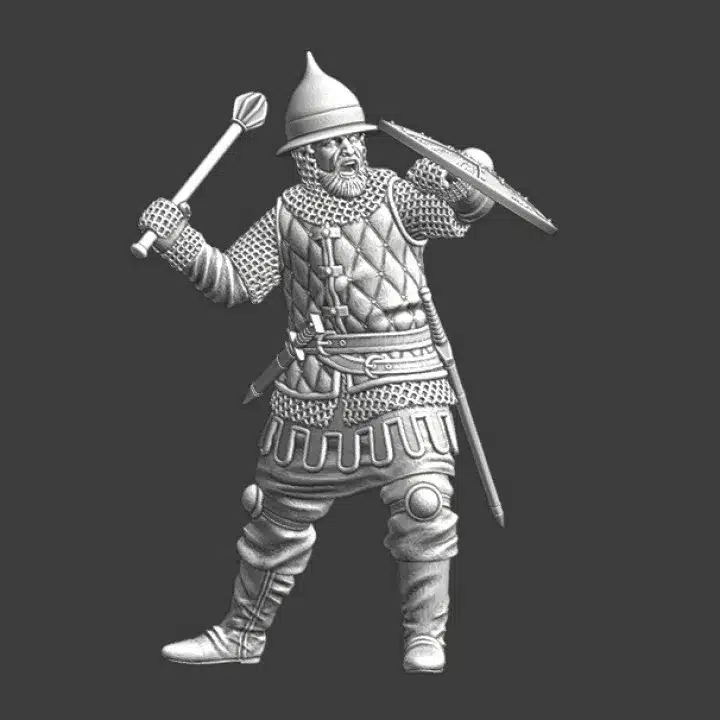 Kievan Rus infantryman with mace - NCM