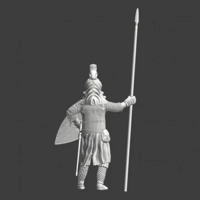 Medieval Knight - Lion crested helmet - NCM