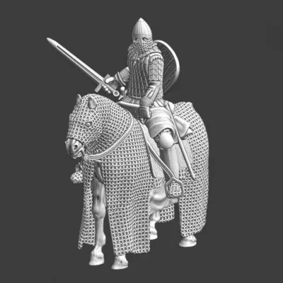 Medieval Kievan-Rus heavy cavalry man - NCM