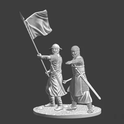 Medieval Command Set - Signal flag - NCM