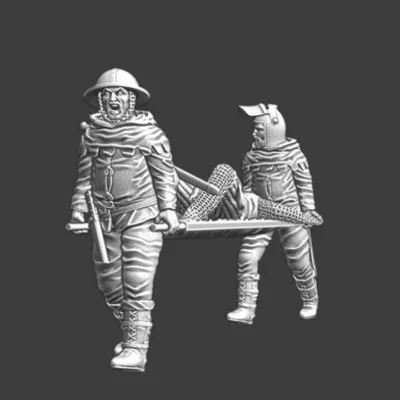 Medieval evacuation of the wounded - NCM