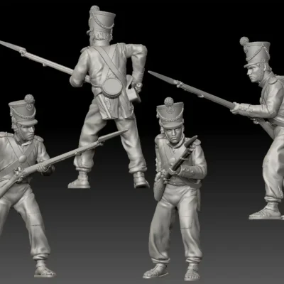 Alamo Mexican soldier loading