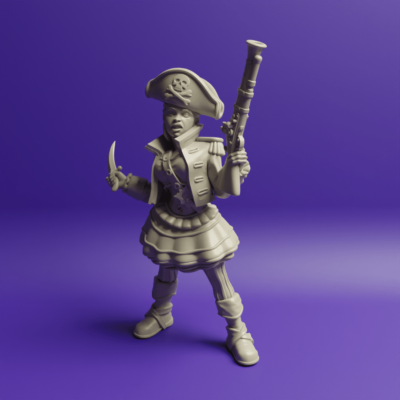 Pirate with Blunderbuss