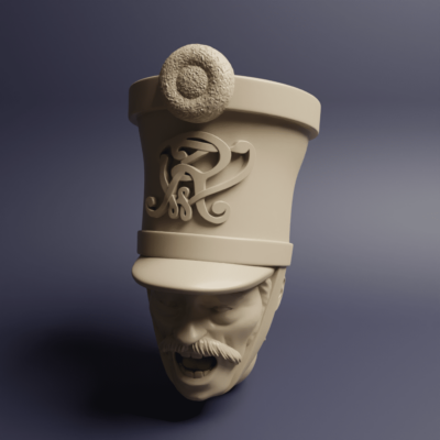 Prussian Infantry Heads A B C 5c