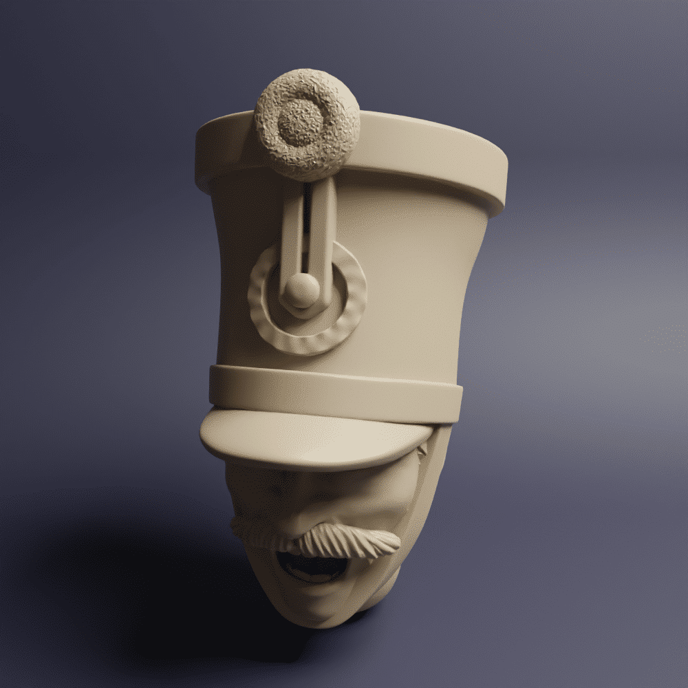 Prussian Infantry Heads A B C 7b