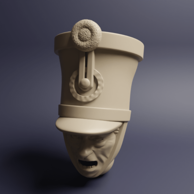 Prussian Infantry Heads A B C 8b 2mm