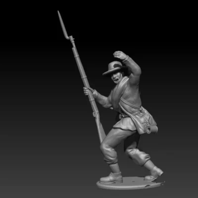 Rallying in slouch hat and smaller beard