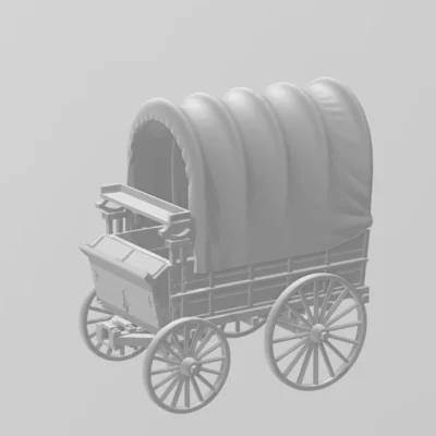 US Army Supply Wagon, short