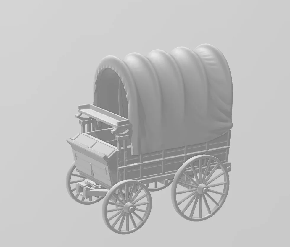 US Army Supply Wagon, short