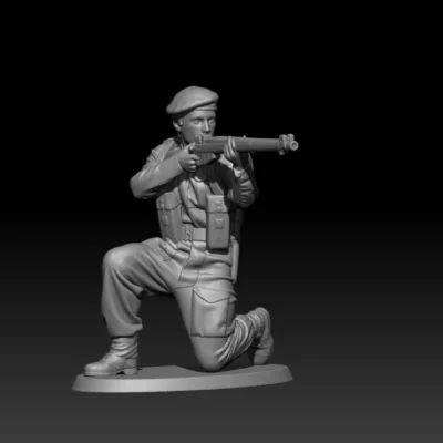 WW2 British Commandos soldier 5 v2