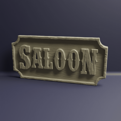 Saloon Sign