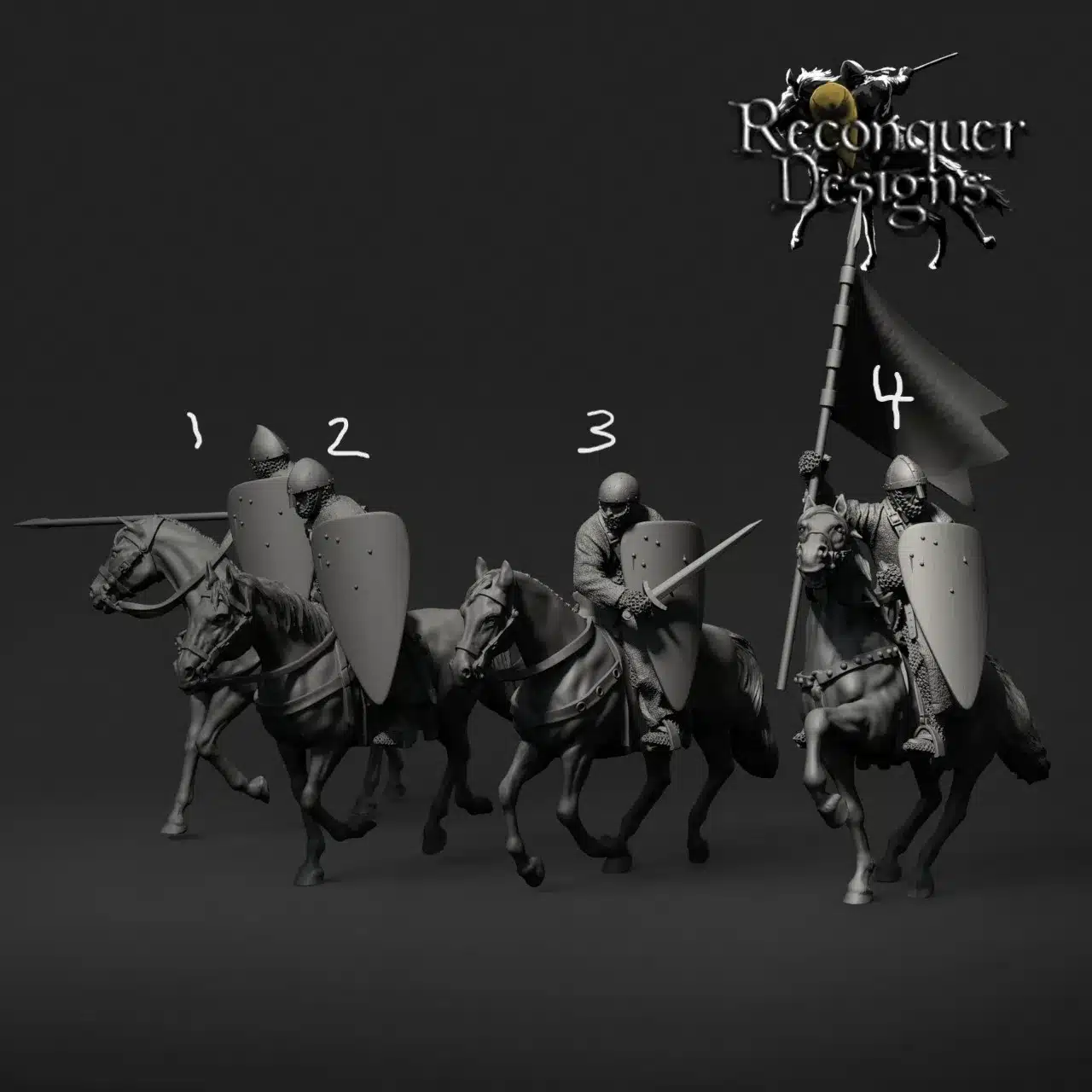 mounted ecclesiastical knights v1