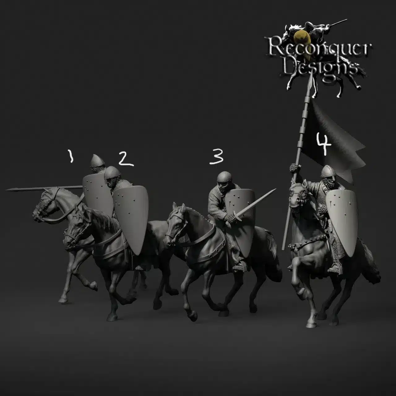 mounted ecclesiastical knights v2