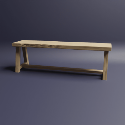 Ancient scribe's bench