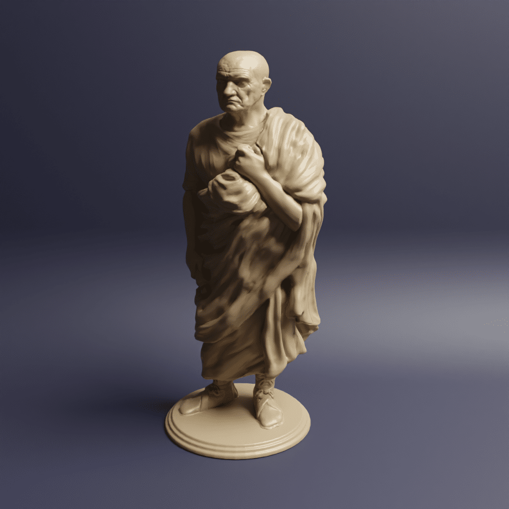 Ancient senator old man