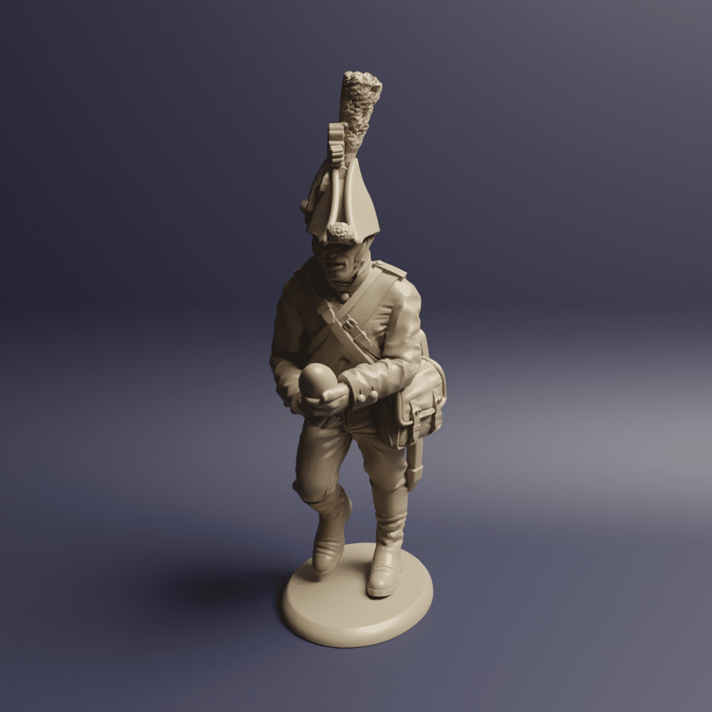 Austrian artillery officers and gunners 05