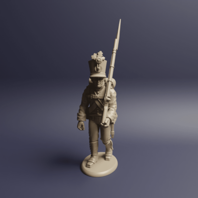 German Fusilier post 1809 Line order in the 45th L 04