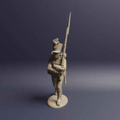 German Fusilier post 1809 Line order in the 45th L 05