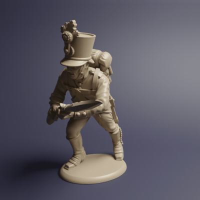 German Fusilier post 1809 Skirmish order in the 24th S 05