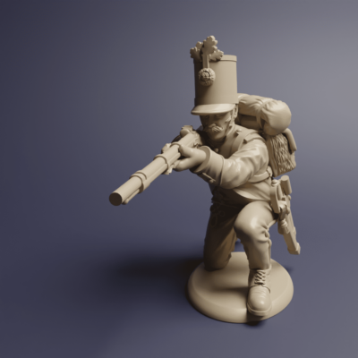 Grenzeregimente Skirmish order in the 1st S 01