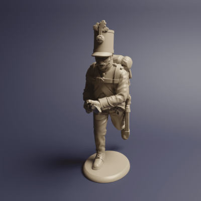 Grenzeregimente Skirmish order in the 1st S 04