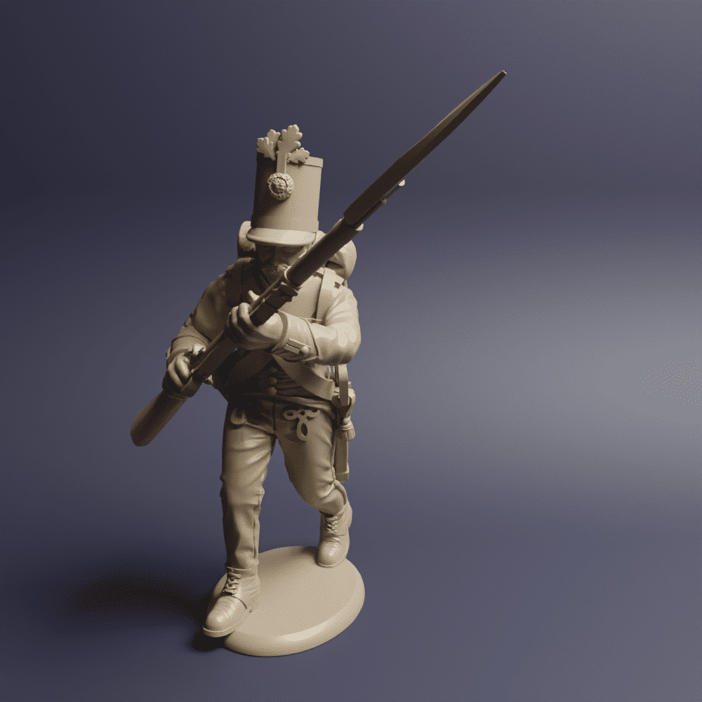 Grenzeregimente Skirmish order in the 1st S 06