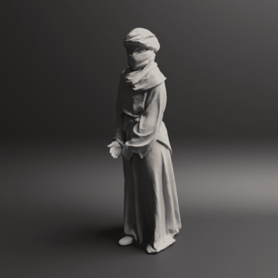 Medieval Wedding Party Bride 2a