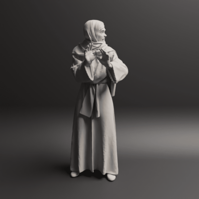 Medieval Wedding Party Bridesmaid 1