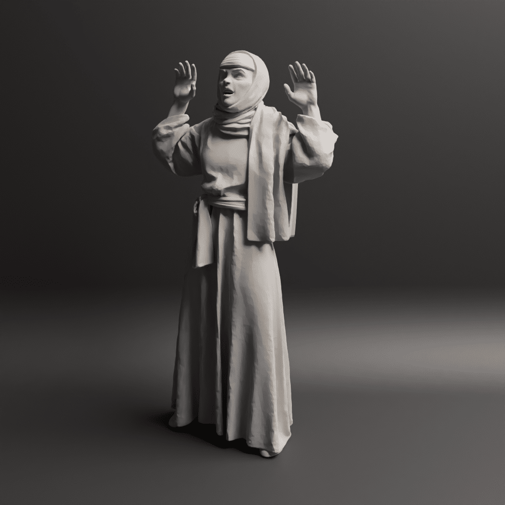 Medieval Wedding Party Bridesmaid 3